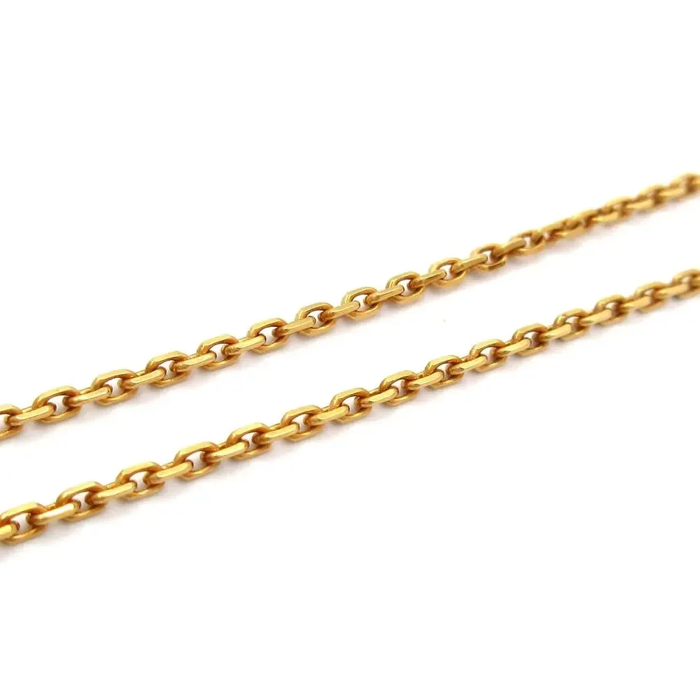 Van Cleef & Arpels Vintage Alhambra Necklace VCARD38500 18K Yellow Gold - Picture 6 of 6
